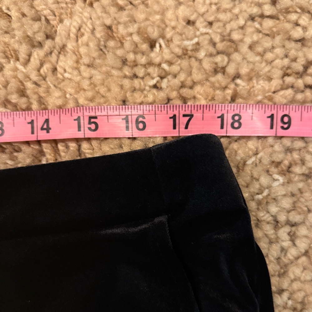 NWT J. Jill Wearever Collection Black Velvet Pants size Large Tall - Picture 12 of 16